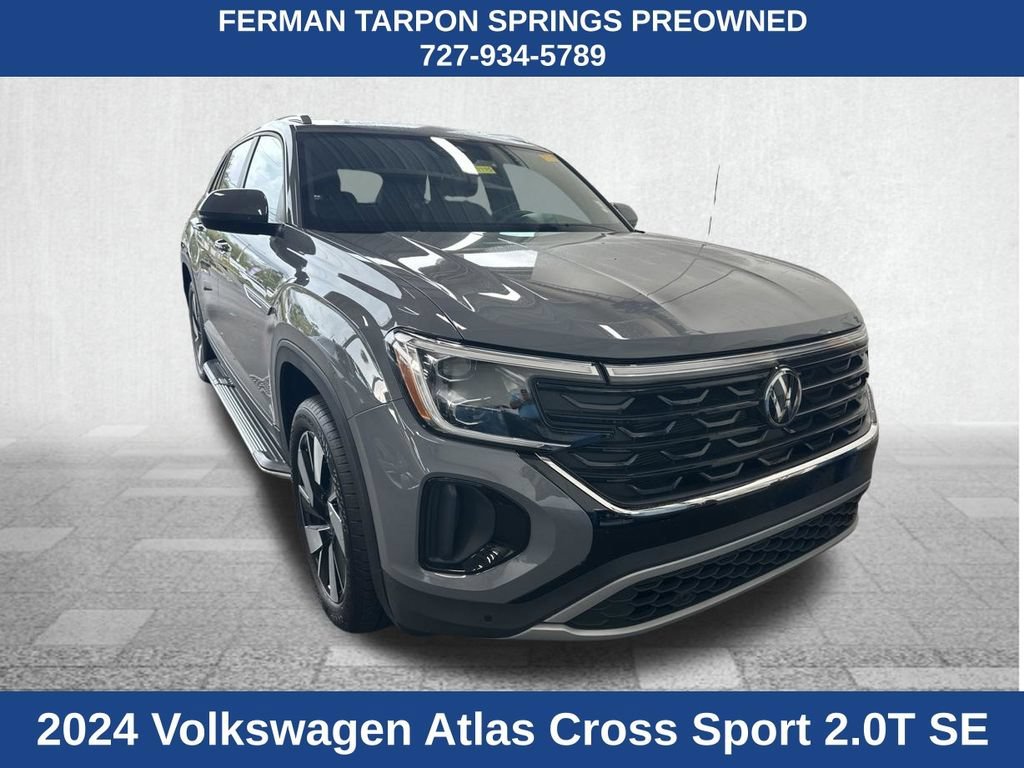 Used 2024 Gray Volkswagen 2.0T SE w/Technology image 1