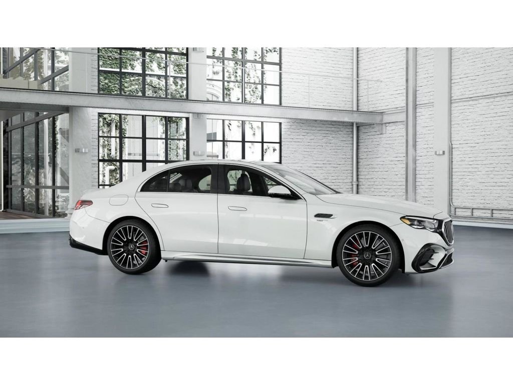 New 2027 MANUFAKTUR Moonlight White Metallic Mercedes-Benz AMG® E 53 Hybrid Sedan image 14