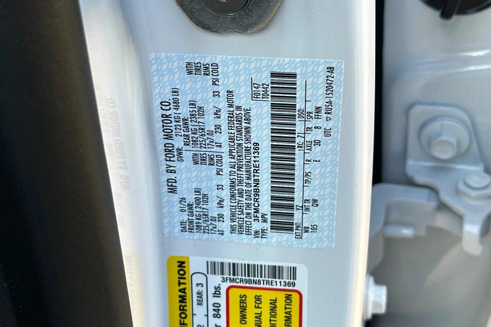 New 2026 Oxford White Ford Big Bend® image 26
