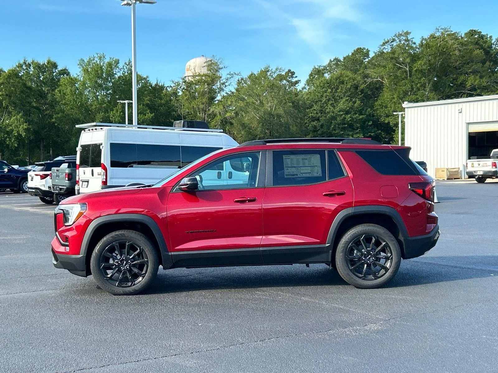 New 2027 Volcanic Red Tintcoat GMC Elevation image 2