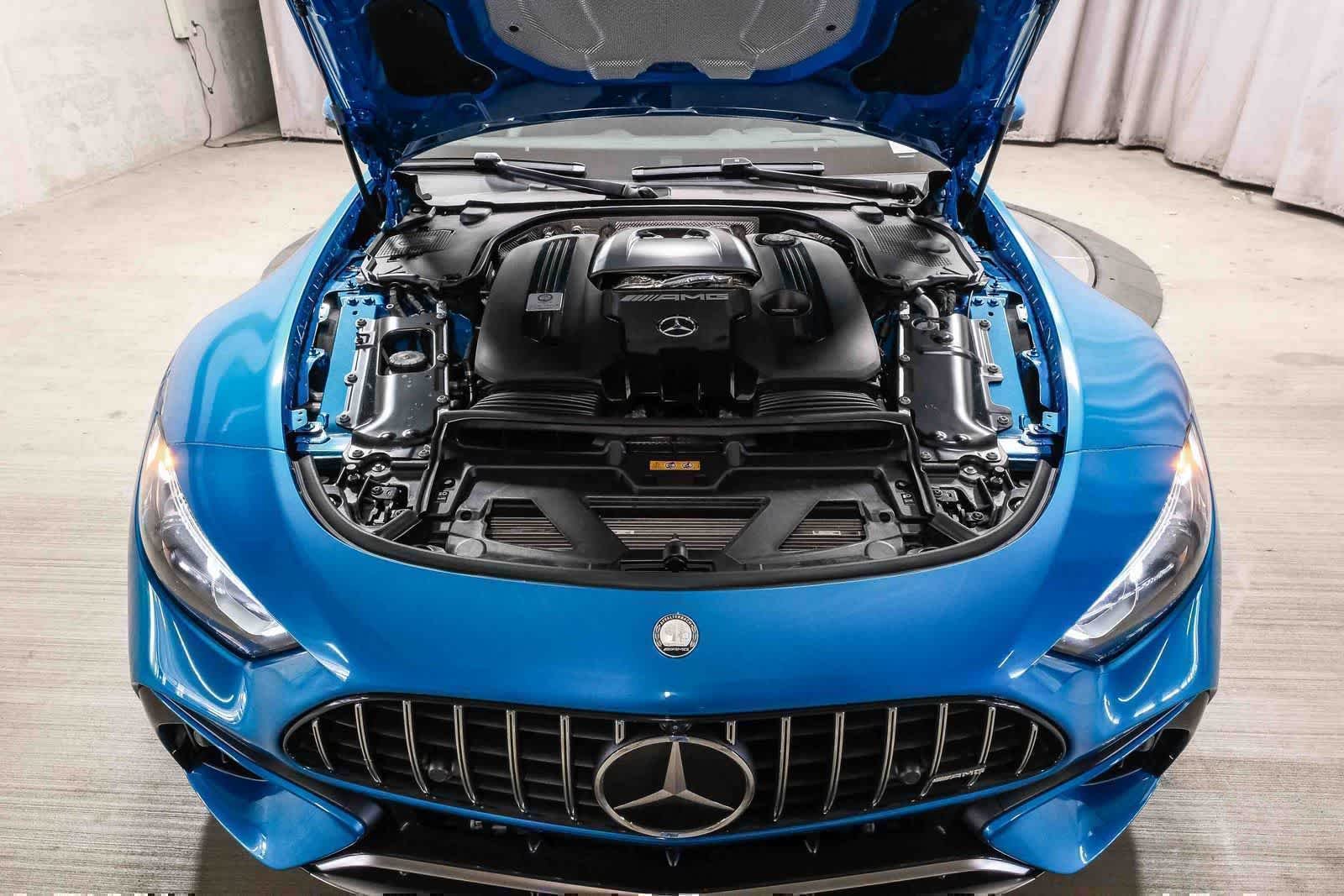 New 2026 Hyper Blue Metallic Mercedes-Benz AMG® SL 55 Roadster image 31