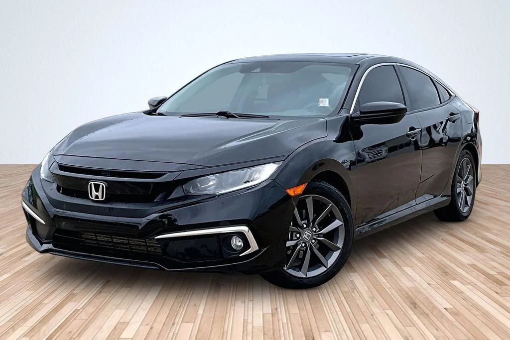 Used 2020 Black Honda EX image 1