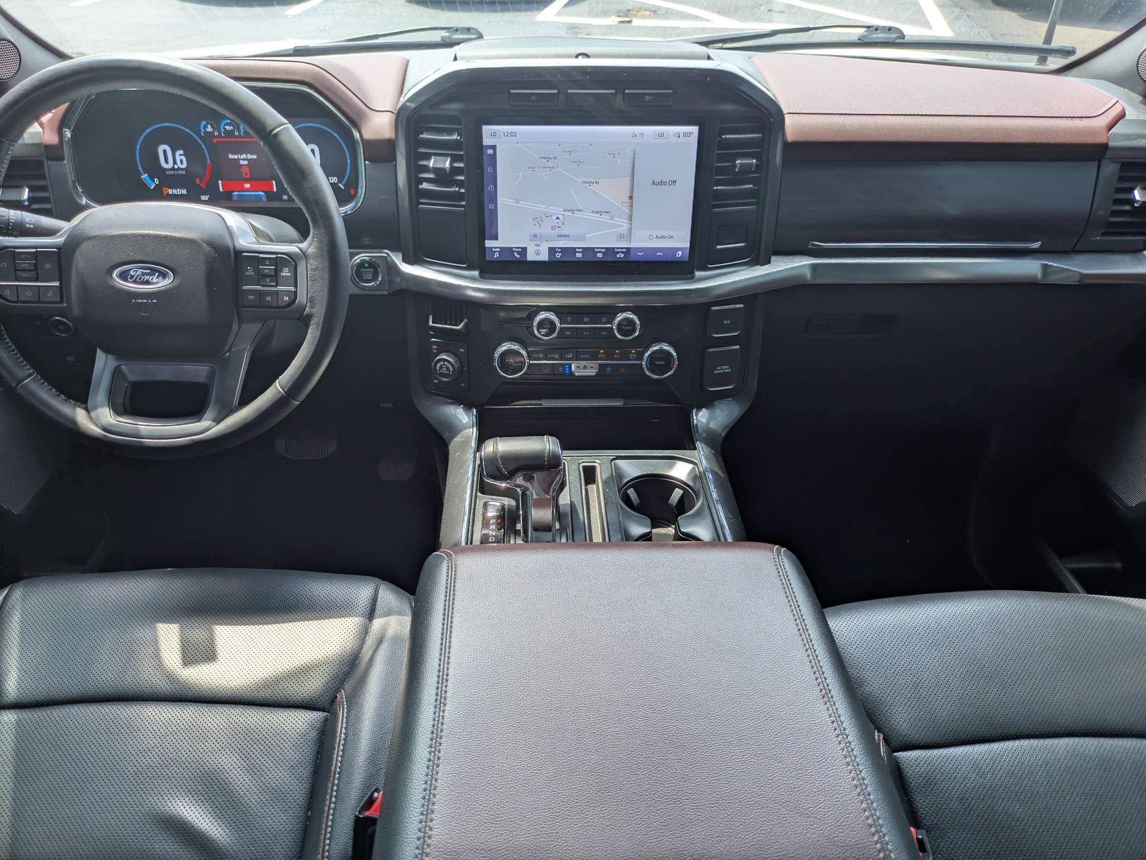 Used 2023 Star White Metallic Tri-Coat Ford LARIAT image 20