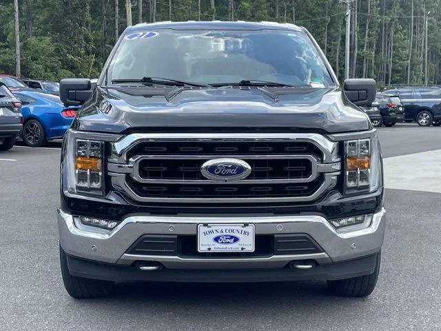 Used 2021 Agate Black Metallic Ford XLT image 60