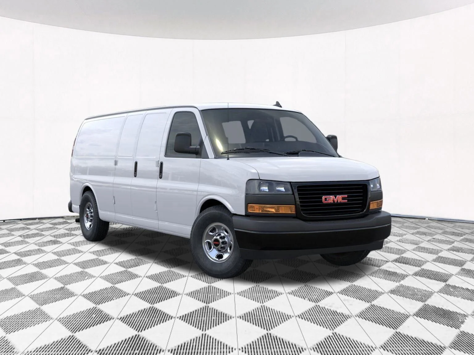 New 2025 Summit White GMC Work Van image 12