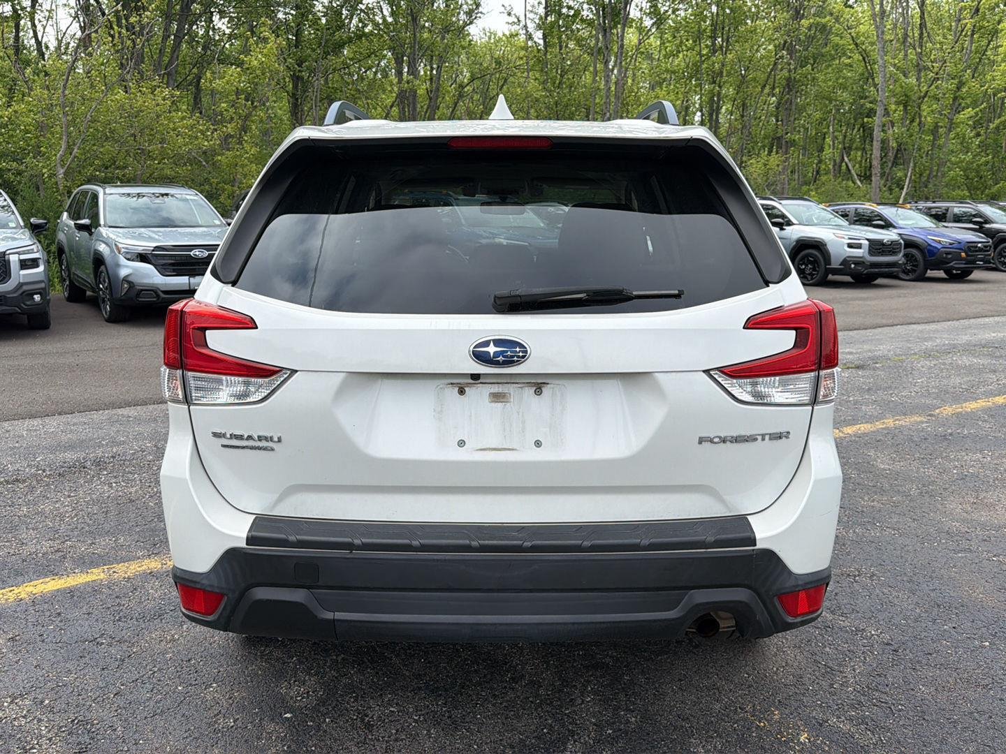Used 2019 Crystal White Pearl Subaru Premium image 9