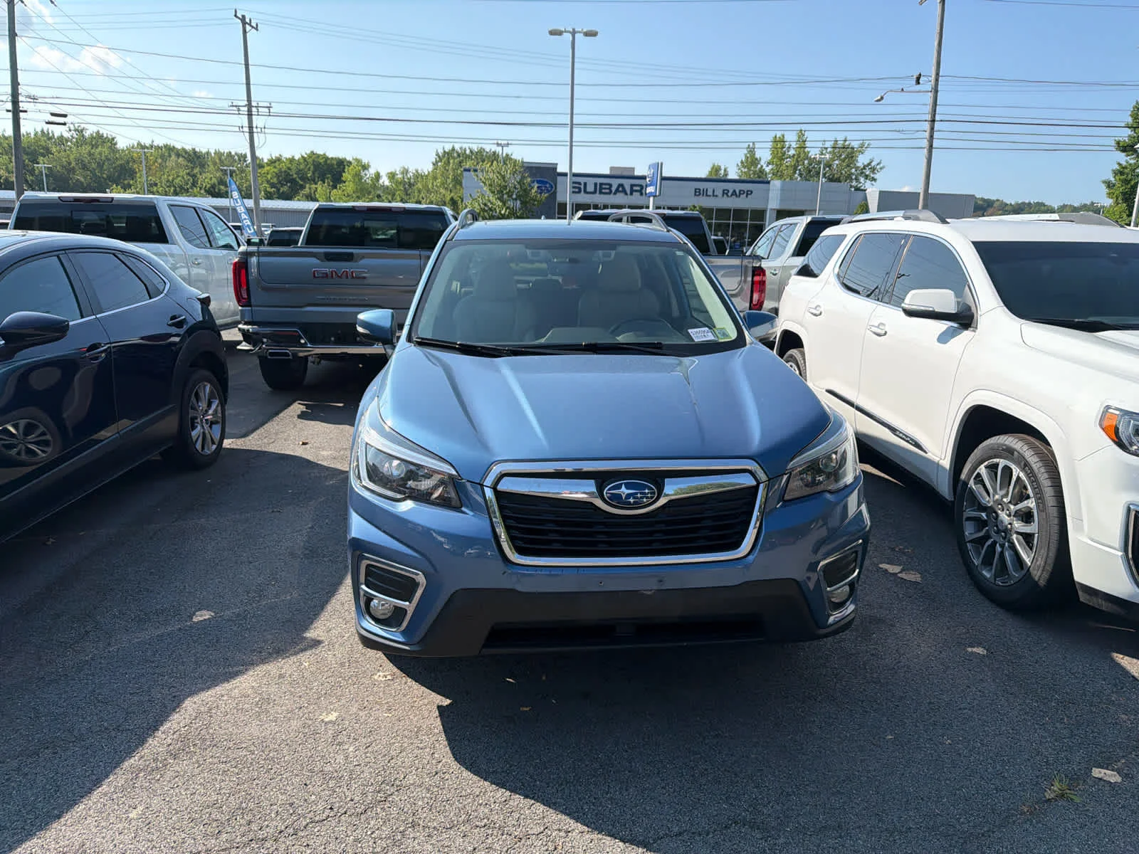 Used 2021 Horizon Blue Pearl Subaru Limited image 25