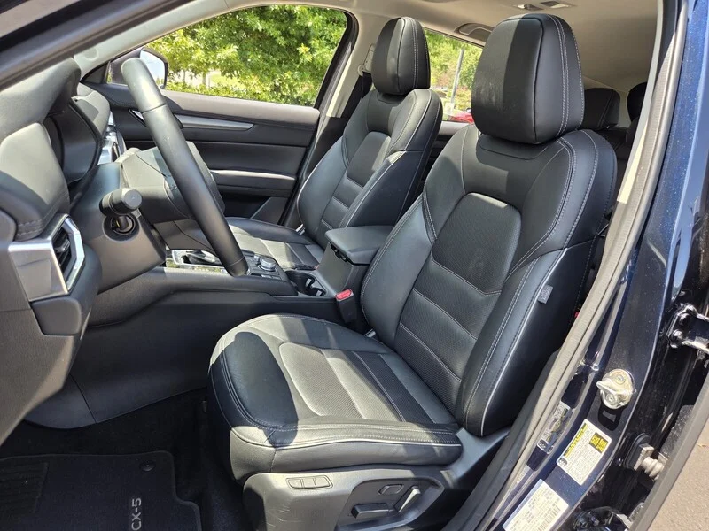 Used 2025 Crystal Blue MAZDA 2.5 S PREFERRED PACKAGE image 8