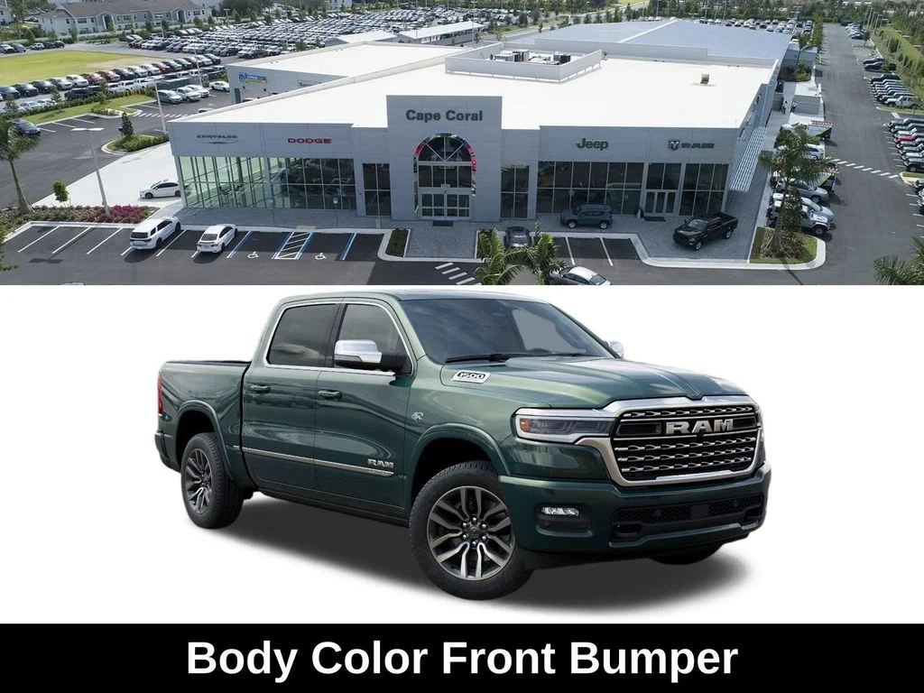 New 2026 Serrano-Green Metallic Exterior Paint RAM Limited image 5