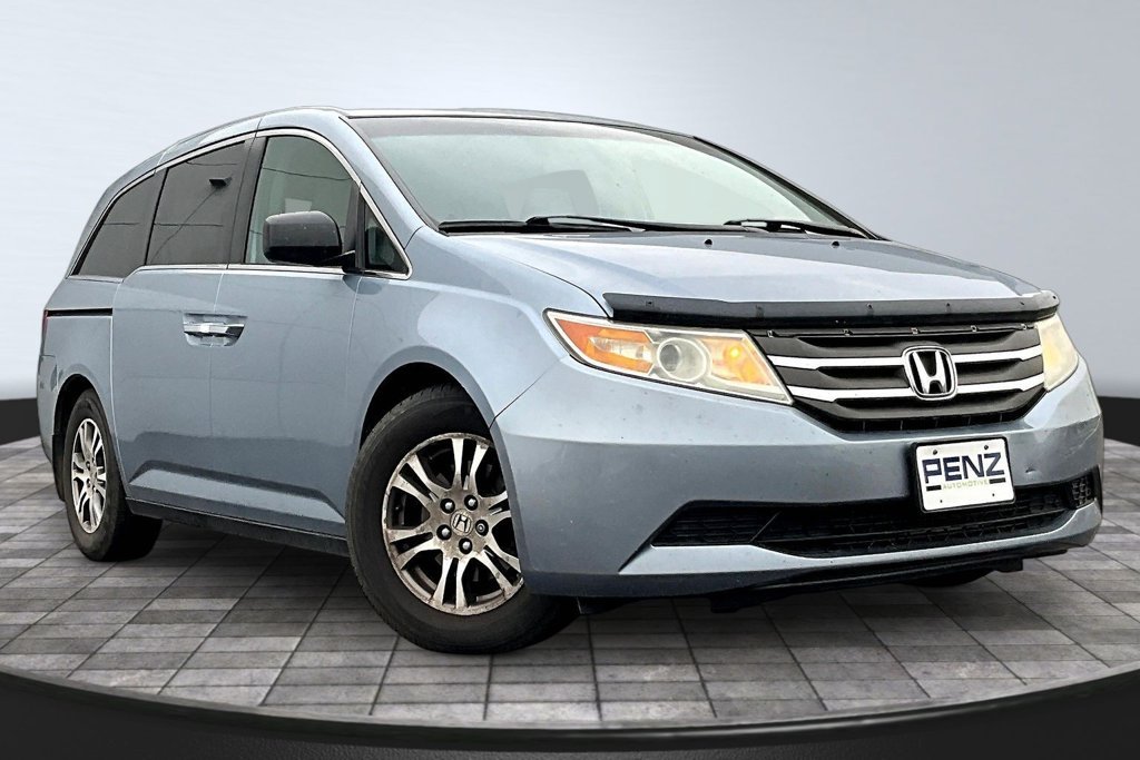 Used 2011 Blue Honda EX image 3