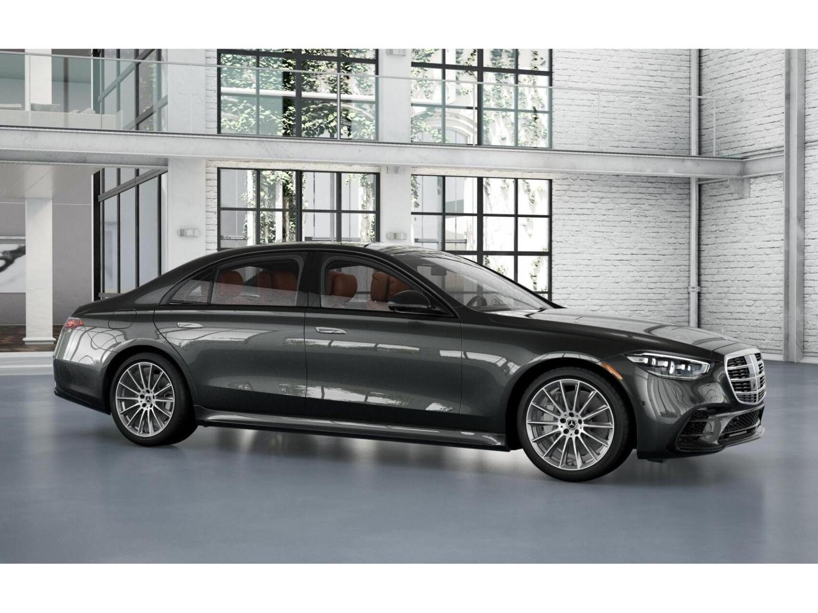 New 2026 Graphite Grey Metallic Mercedes-Benz S 580 4D Sedan 4MATIC® image 14