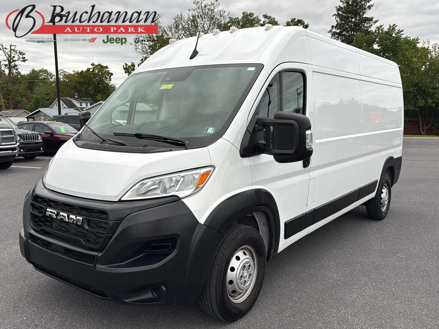 Used 2023 Bright White Clearcoat Ram 2500 HIGH ROOF 159  WB image 1