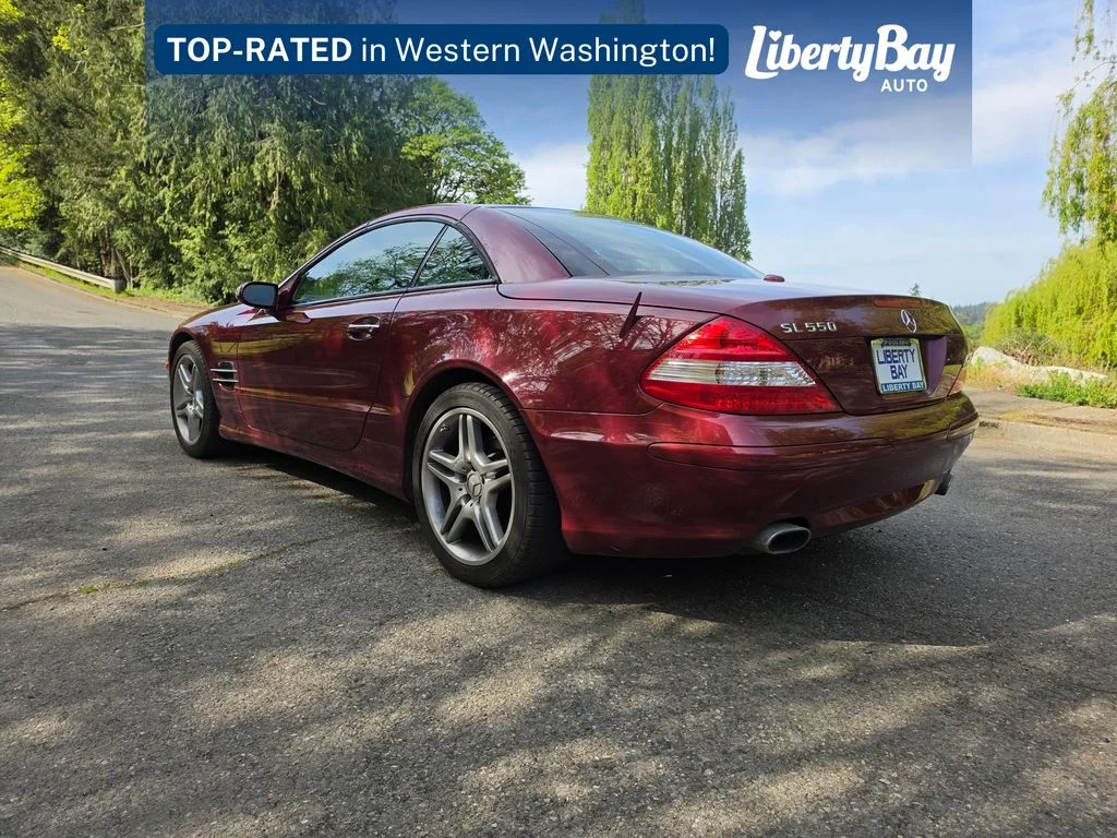 Used 2007 Red Mercedes-Benz SL 550 image 7