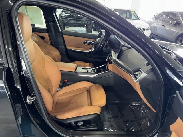 Certified Used 2023 Black Sapphire Metallic BMW 330e iPerformance image 10