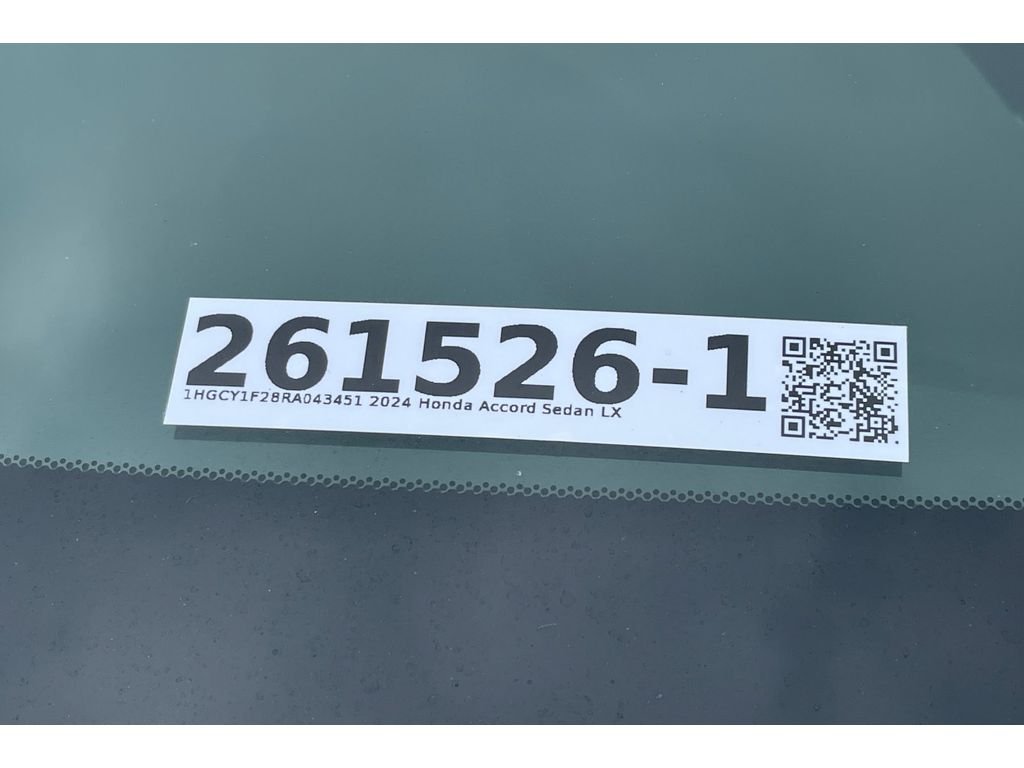 Certified Used 2024 Solar Silver Metallic Honda LX image 48