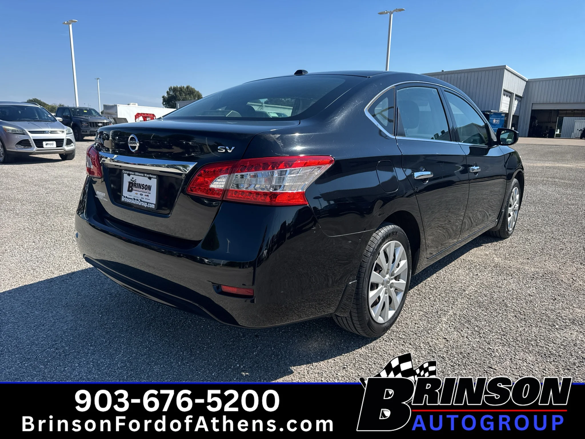 Used 2015 Super Black Nissan SV image 5