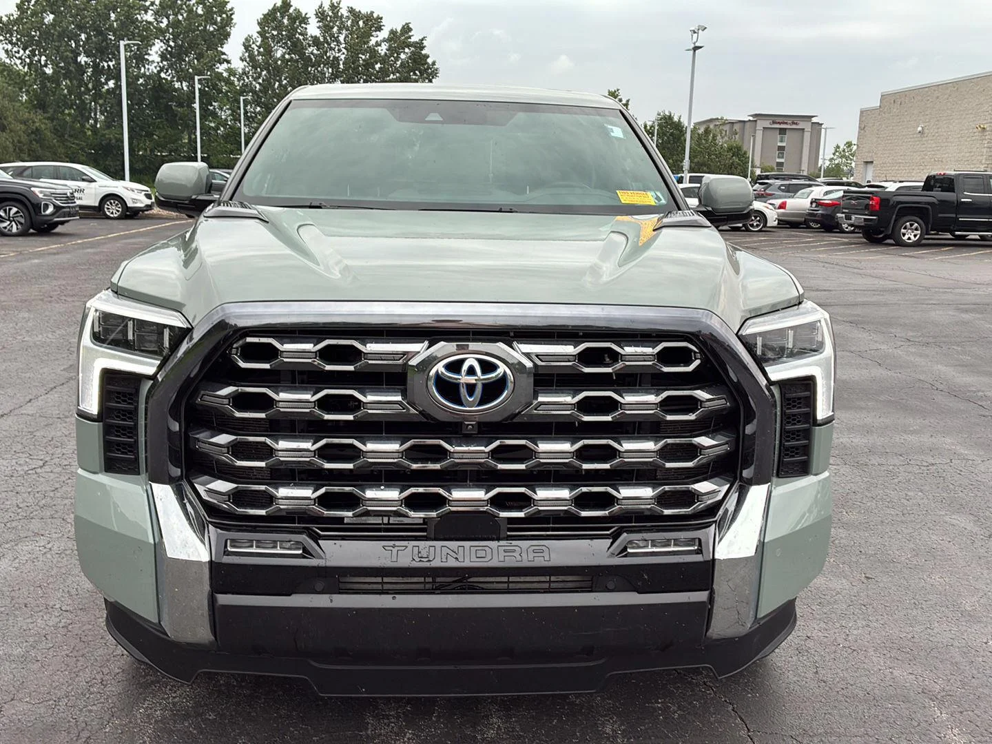 Used 2024 Lunar Rock Toyota Platinum HV image 12