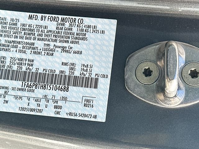 2026 Ford Mustang EcoBoost Fastback - Photo 60