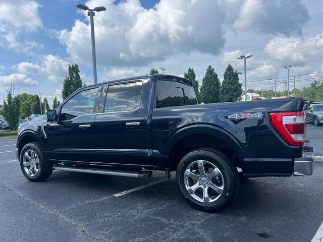 Used 2021 Antimatter Blue Metallic Ford Lariat image 10