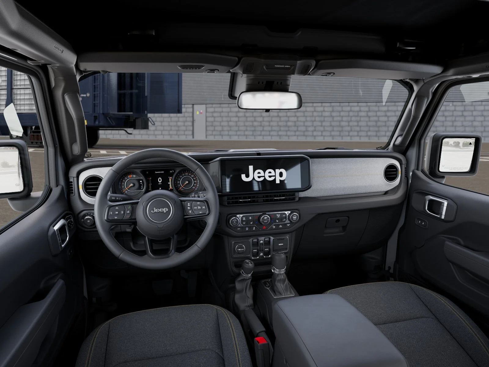 New 2027 Bright White Clearcoat Jeep Sport S image 14