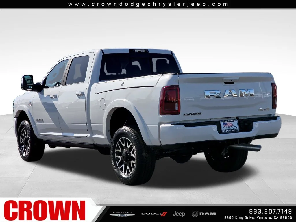 New 2027 Bright White Clear-Coat Exterior Paint RAM Laramie image 7