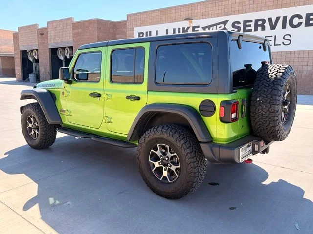 Used 2019 Green Jeep Unlimited Rubicon image 7