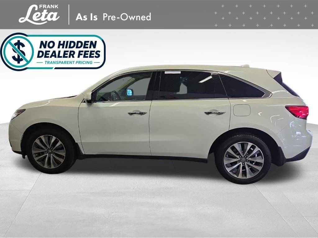 Used 2016 White Diamond Pearl Acura  image 3