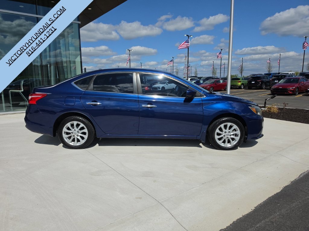 Used 2018 Blue Nissan SV image 7