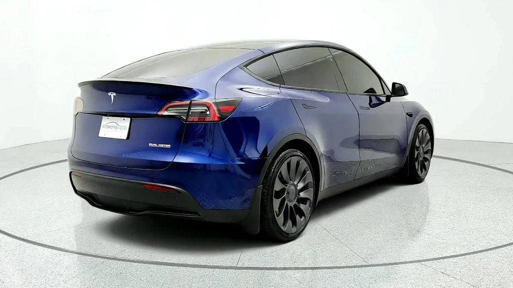 Used 2024 Deep Blue Metallic Tesla Performance AWD image 5