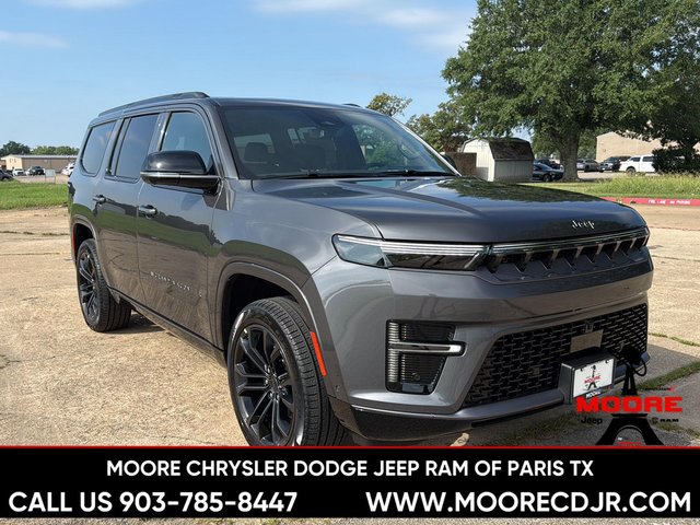 New 2026 Jeep Grand Wagoneer Summit Obsidian