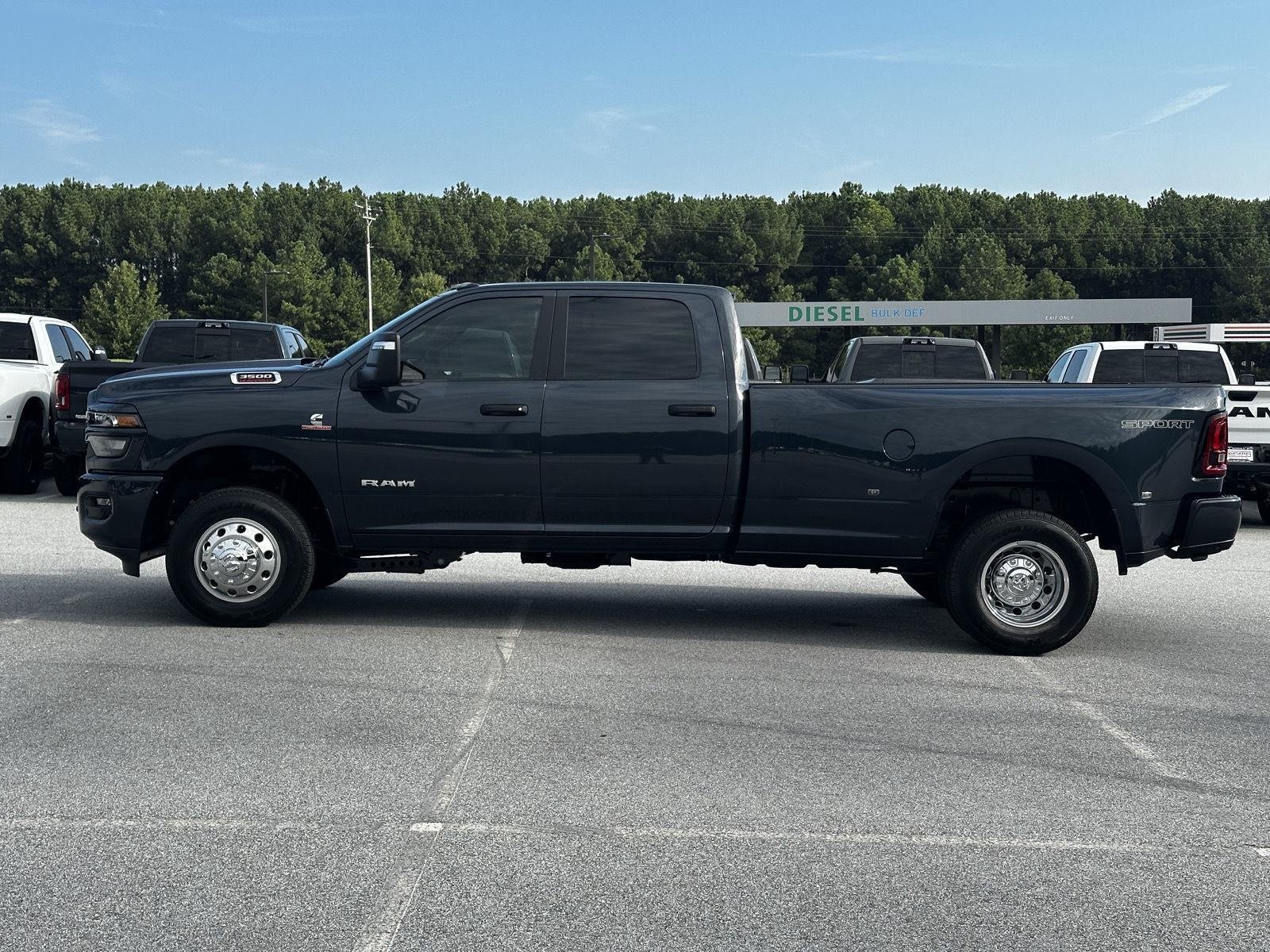 New 2026 Forged Blue Metallic Exterior Paint RAM Big Horn image 5