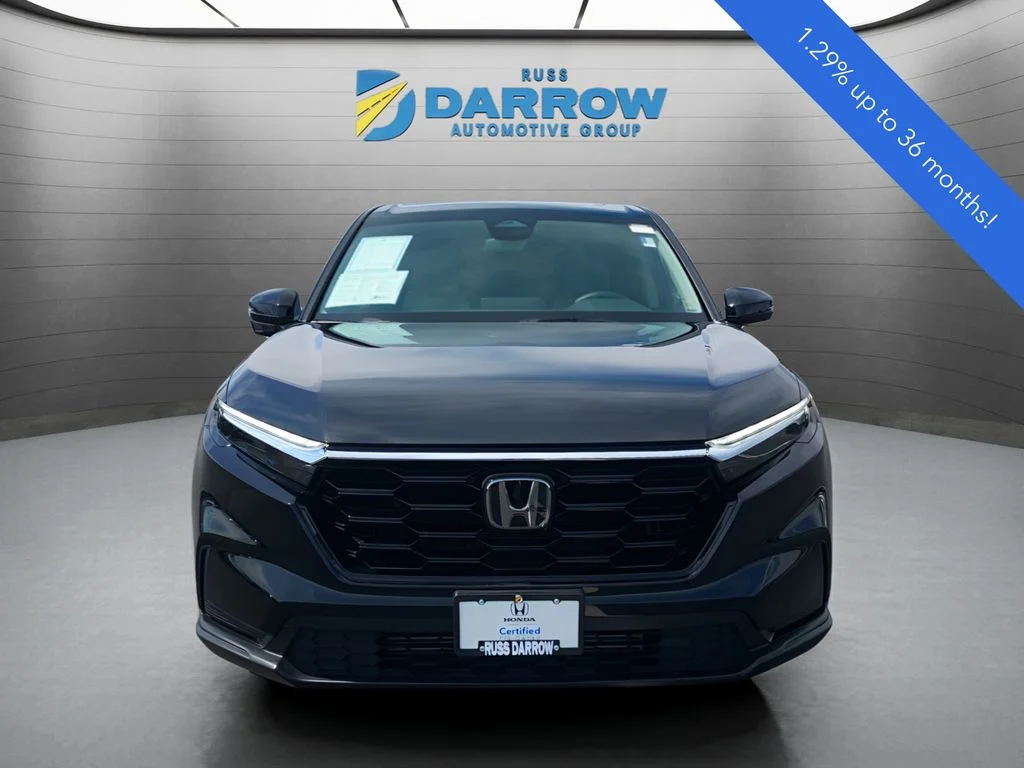 Certified Used 2025 Crystal Black Pearl Honda 1.5T AWD EX image 8