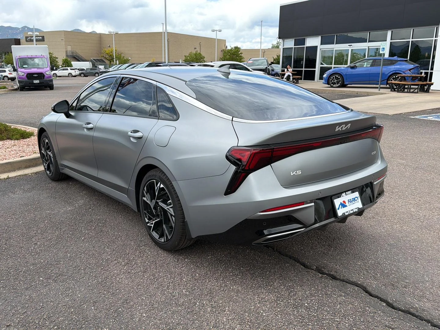 Used 2026 Steel Matte Gray Kia GT-Line image 7