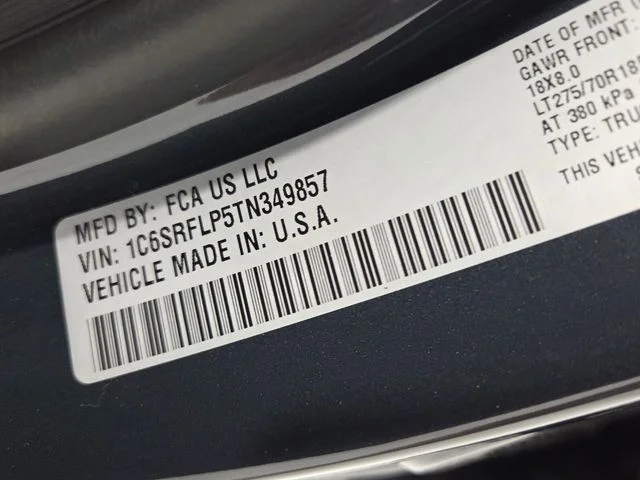New 2026 Forged Blue Metallic Exterior Paint RAM Rebel image 19