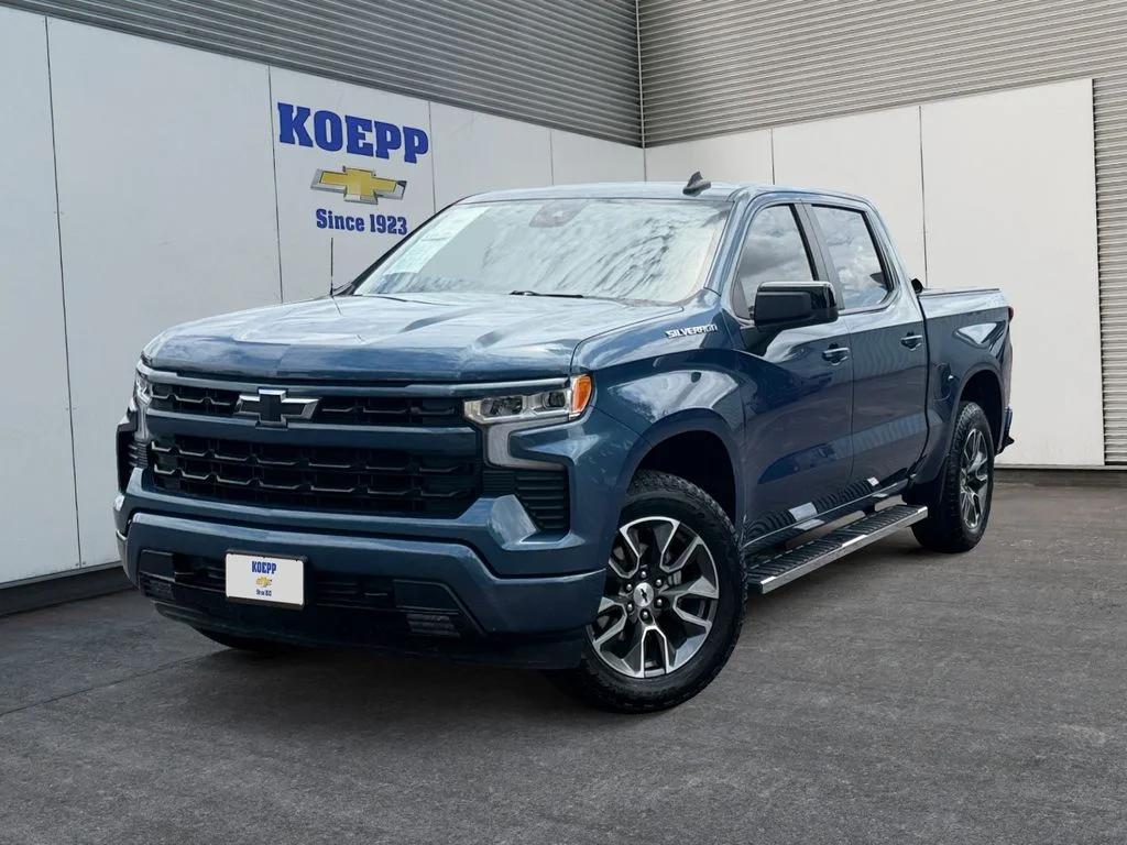 Used 2024 Lakeshore Blue Metallic Chevrolet RST image 1