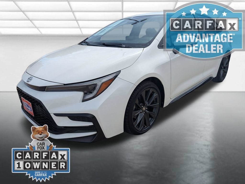 Used 2025 White Toyota SE image 19