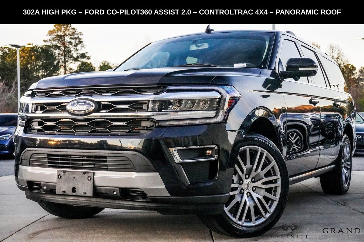 Used 2022 Black Ford Limited image 1