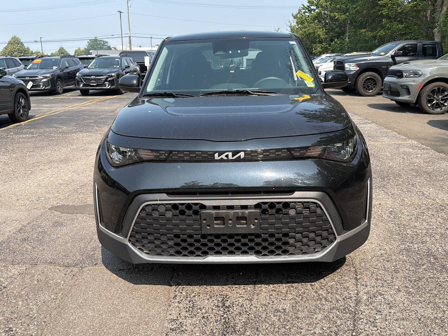 Used 2023 Fusion Black Kia LX image 11
