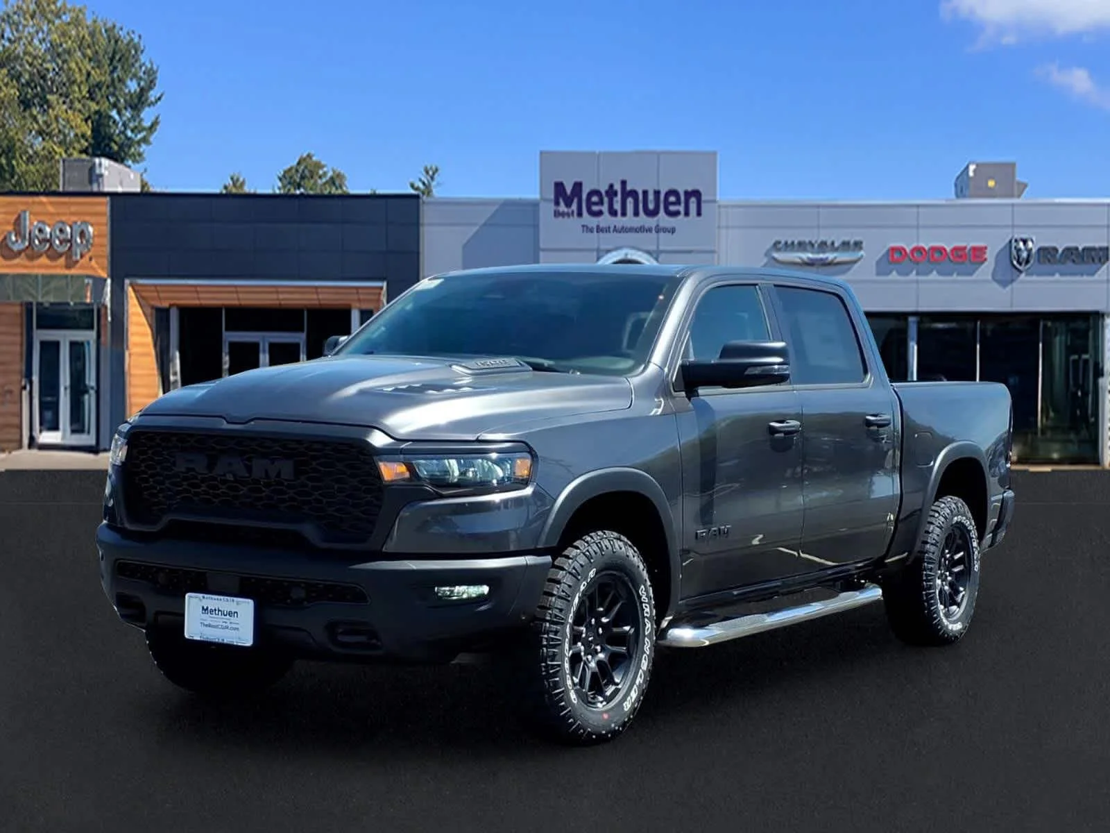 New 2026 Granite Crystal Metallic Clearcoat Ram Rebel image 3