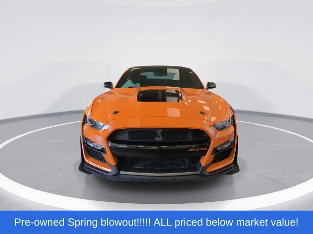 Used 2021 Orange Ford Shelby GT500 image 3