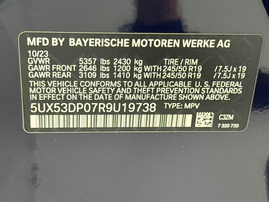 Certified Used 2024 Blue BMW xDrive30i image 34