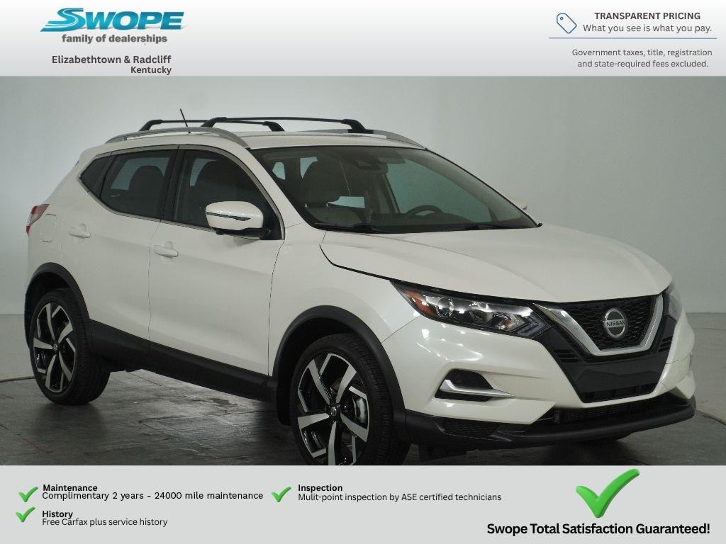 Used 2022 Pearl White Tricoat Nissan SL image 1