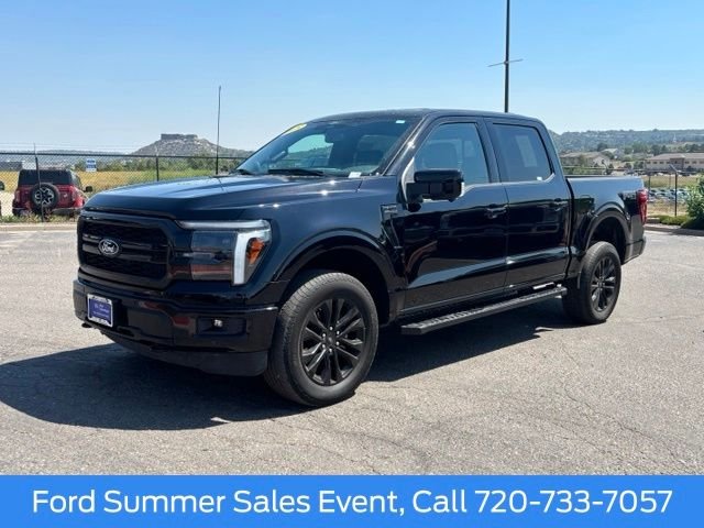 Certified Used 2025 Agate Black Metallic Ford Lariat image 1