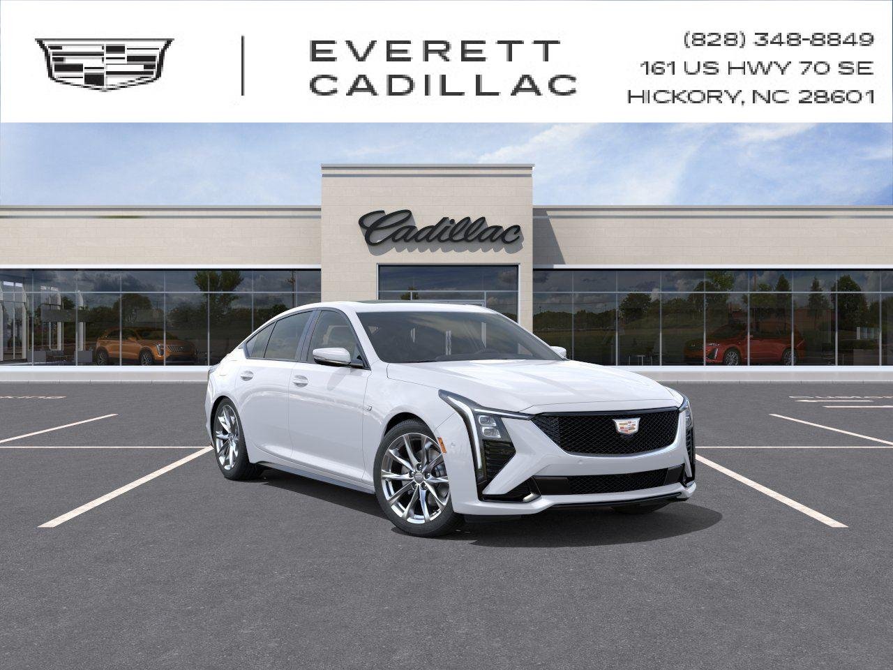 New 2026 Summit White Cadillac Sport image 1