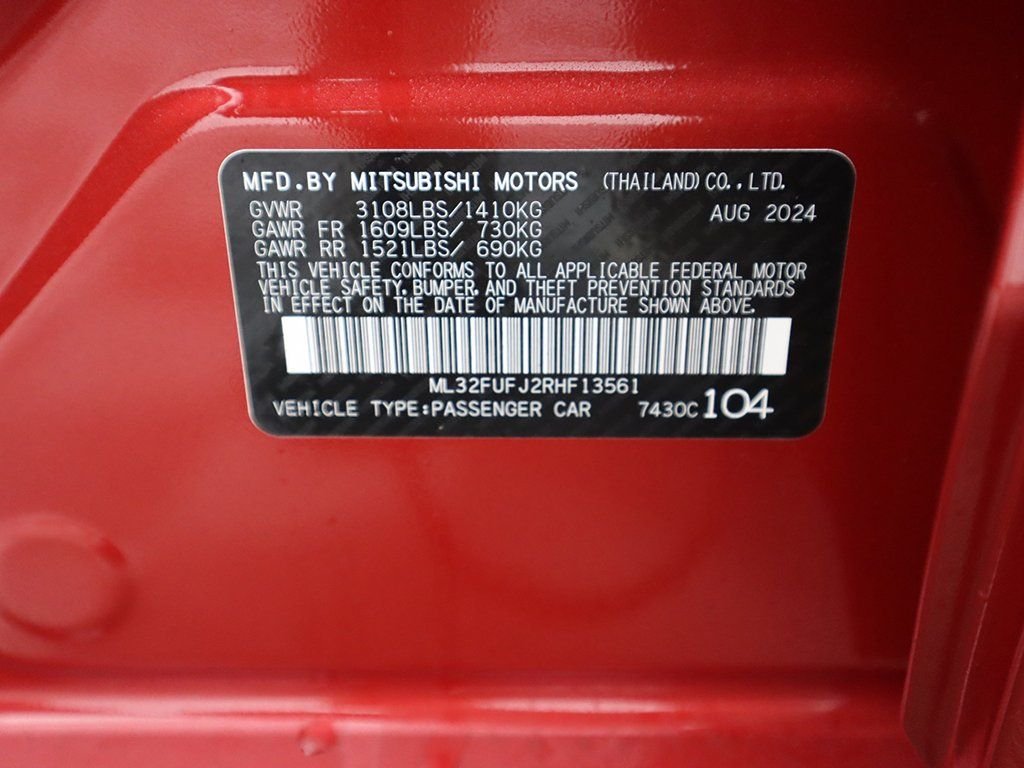 2024 Mitsubishi Mirage G4 ES - Photo 41