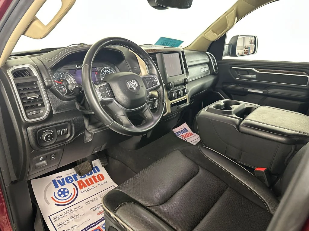 Used 2020 Delmonico Red Pearl Ram Laramie image 17