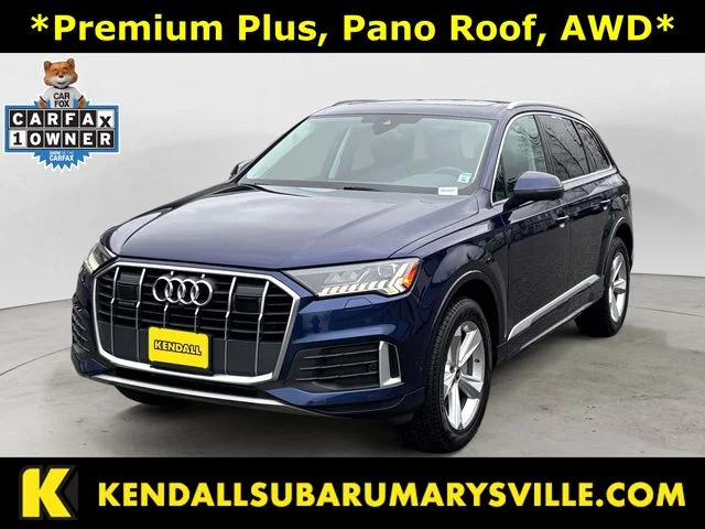 Used 2024 Waitomo Blue Metallic Audi 45 Premium Plus image 1