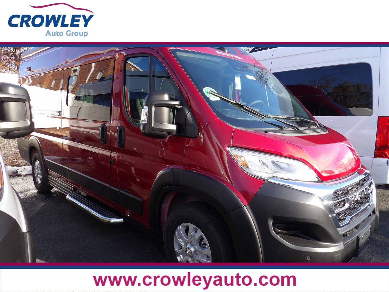 New 2025 Deep Cherry Red Crystal Pearlcoat Roadtrek Play+ image 1