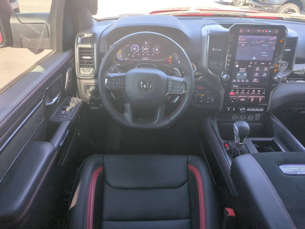 Used 2025 Flame Red Clearcoat Ram RHO image 17