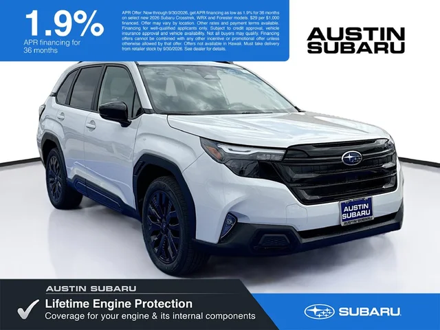 2026 Subaru Forester Sport Onyx Edition